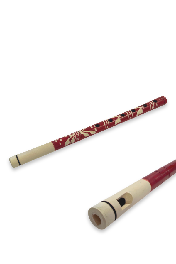 Artisan crafted Ukrainian reed pipe 12"