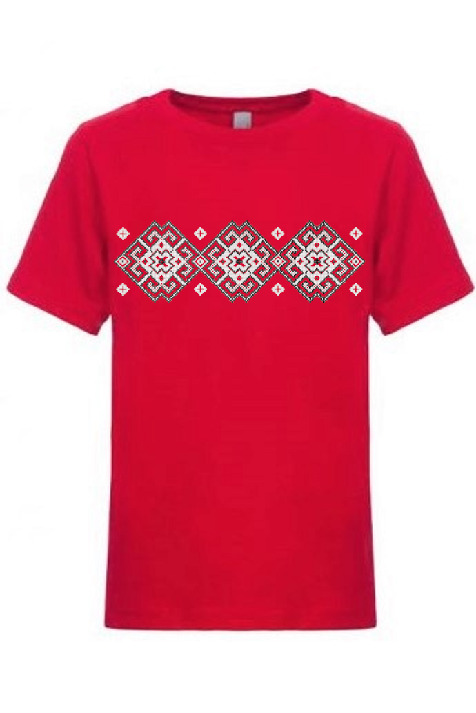 Kid's t-shirt "Vortex" red