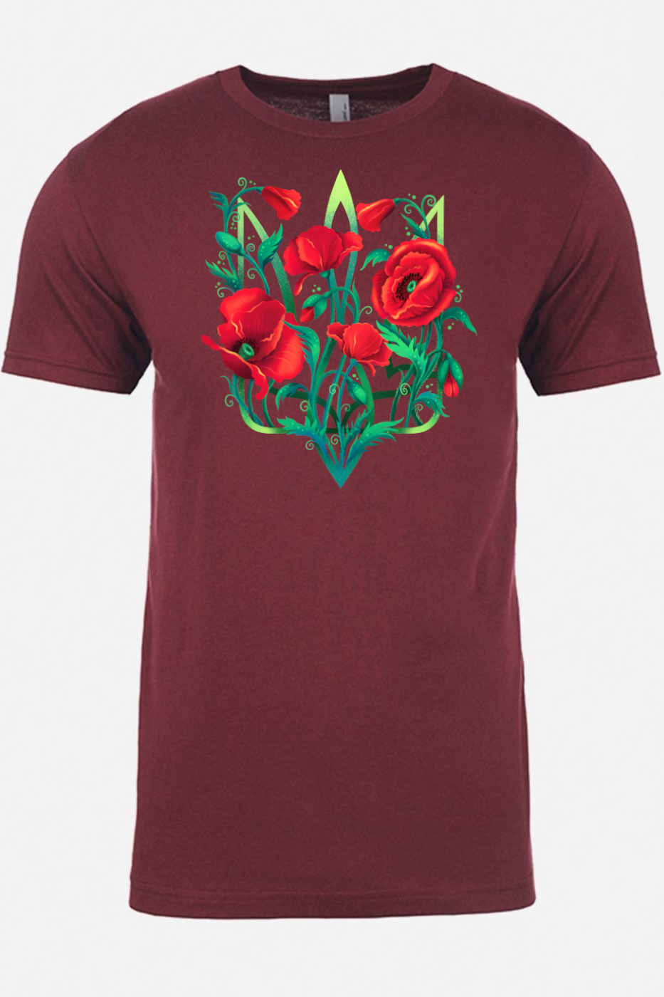 Adult t-shirt "Poppy Tryzub"