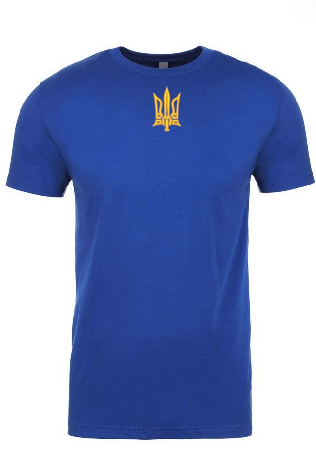 Adult embroidered t-shirt "Combat Tryzub"