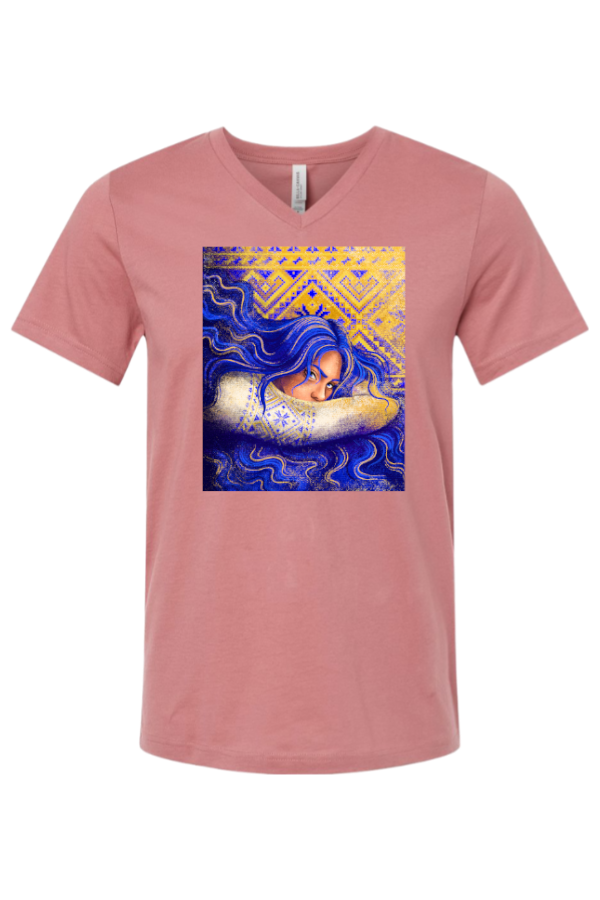 Adult v-neck t-shirt "Nezlamna"