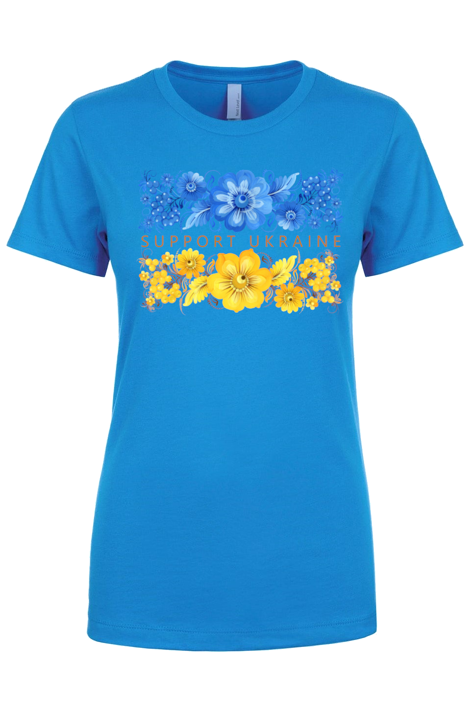 Female fit t-shirt "Support Ukraine"