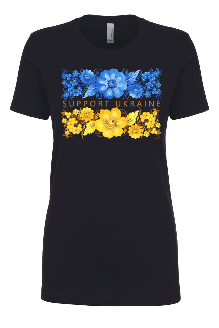 Female fit t-shirt "Support Ukraine"