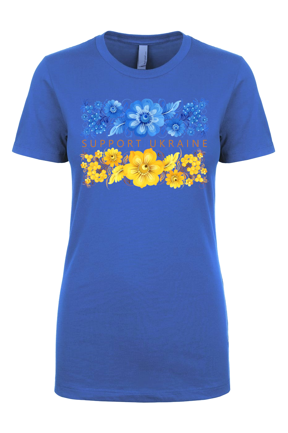 Female fit t-shirt "Support Ukraine"