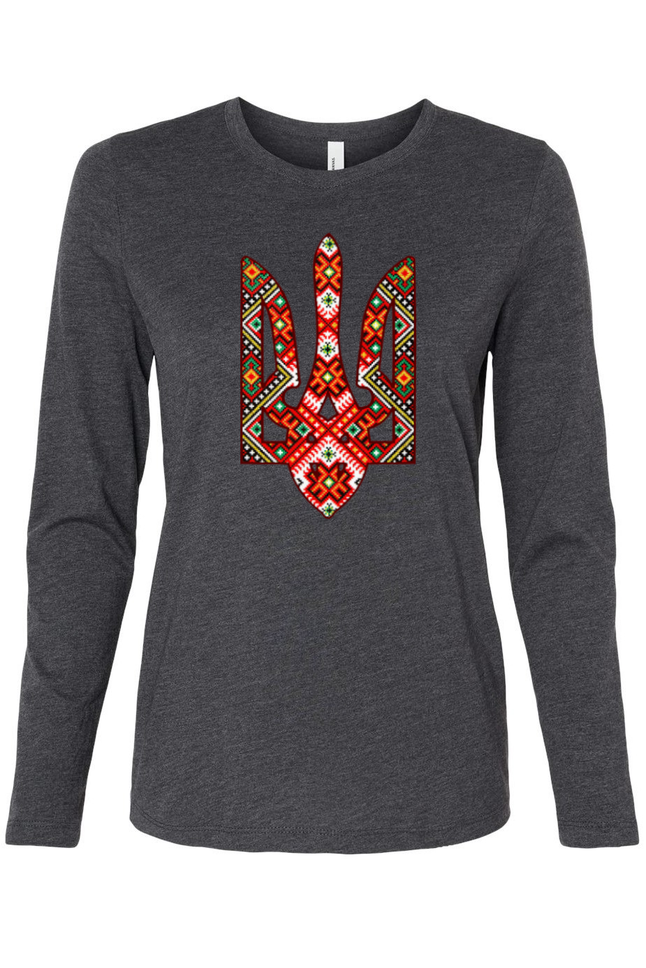 Female long sleeve top "Etno Tryzub"