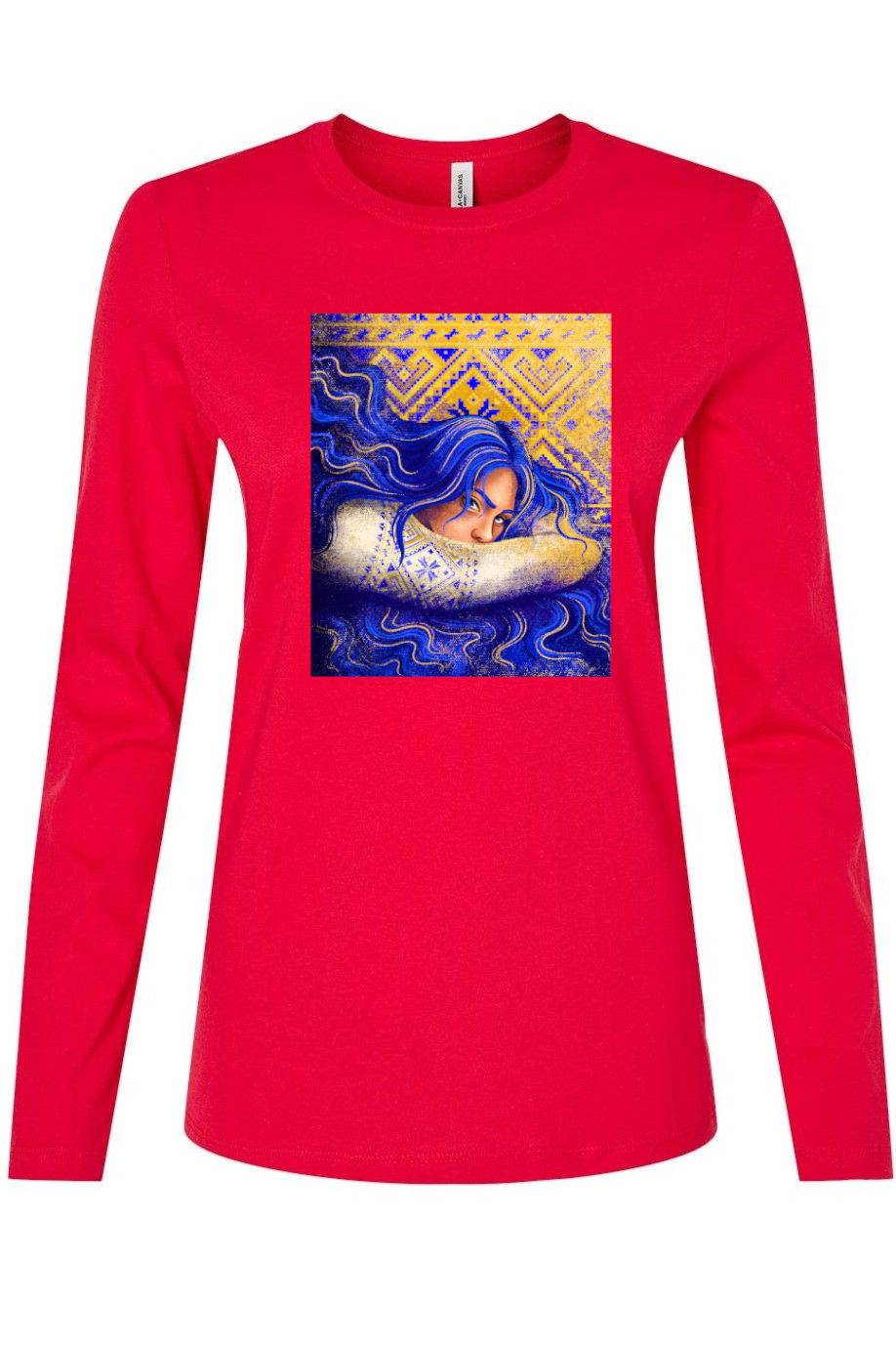 Female long sleeve top "Nezlamna"