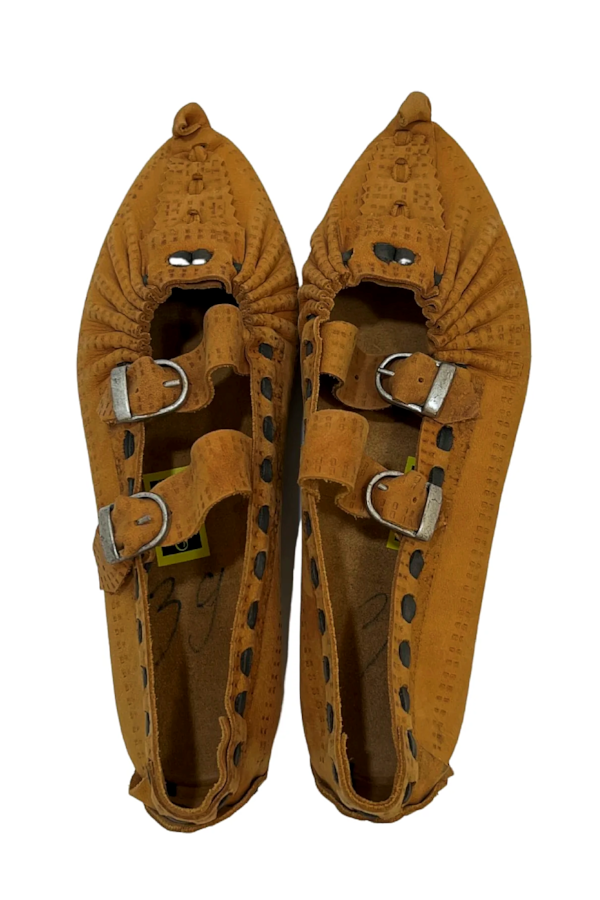 Ukrainian Hutsul shoes "Postoly"