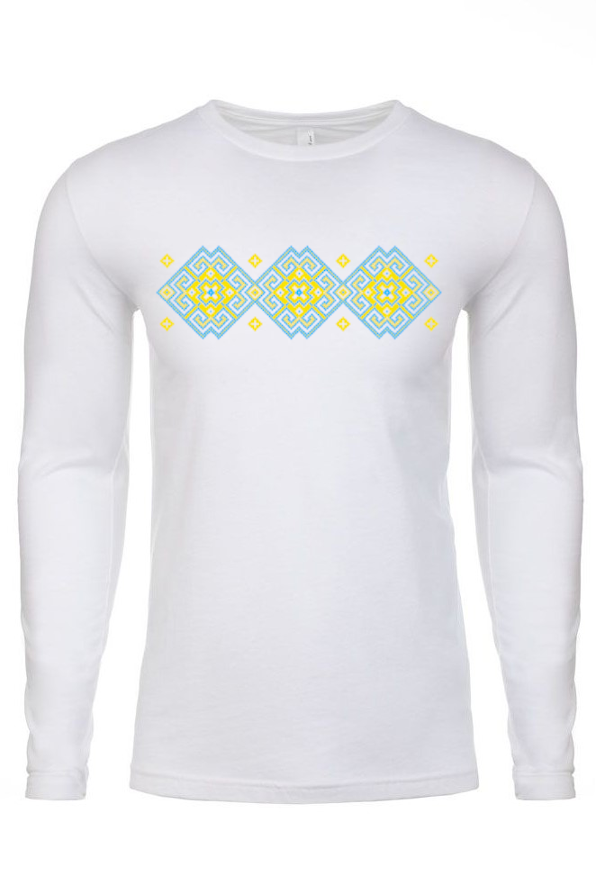 Adult long sleeve shirt "Vortex" yellow