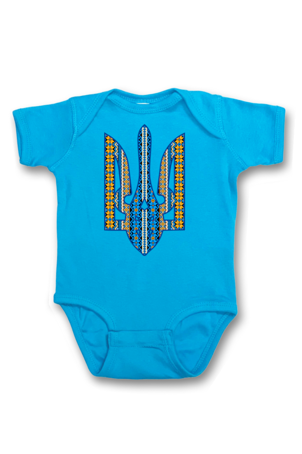 Infant onesie bodysuit "Ornate Tryzub"