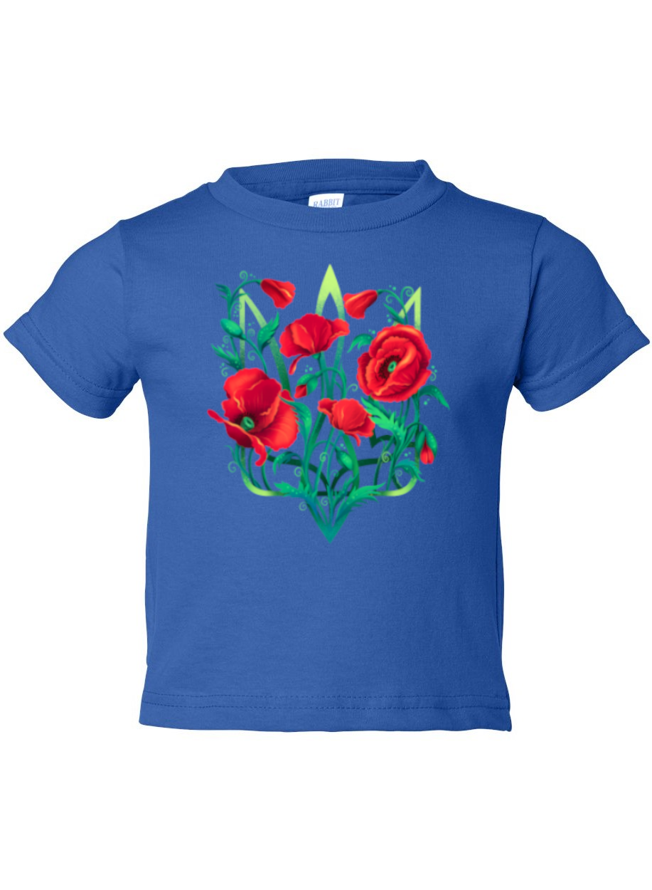 Toddler t-shirt "Poppy Tryzub"