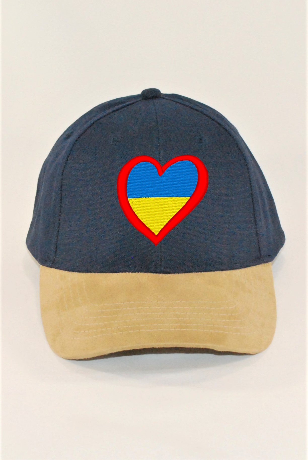 3D embroidered hat "Ukie heart"